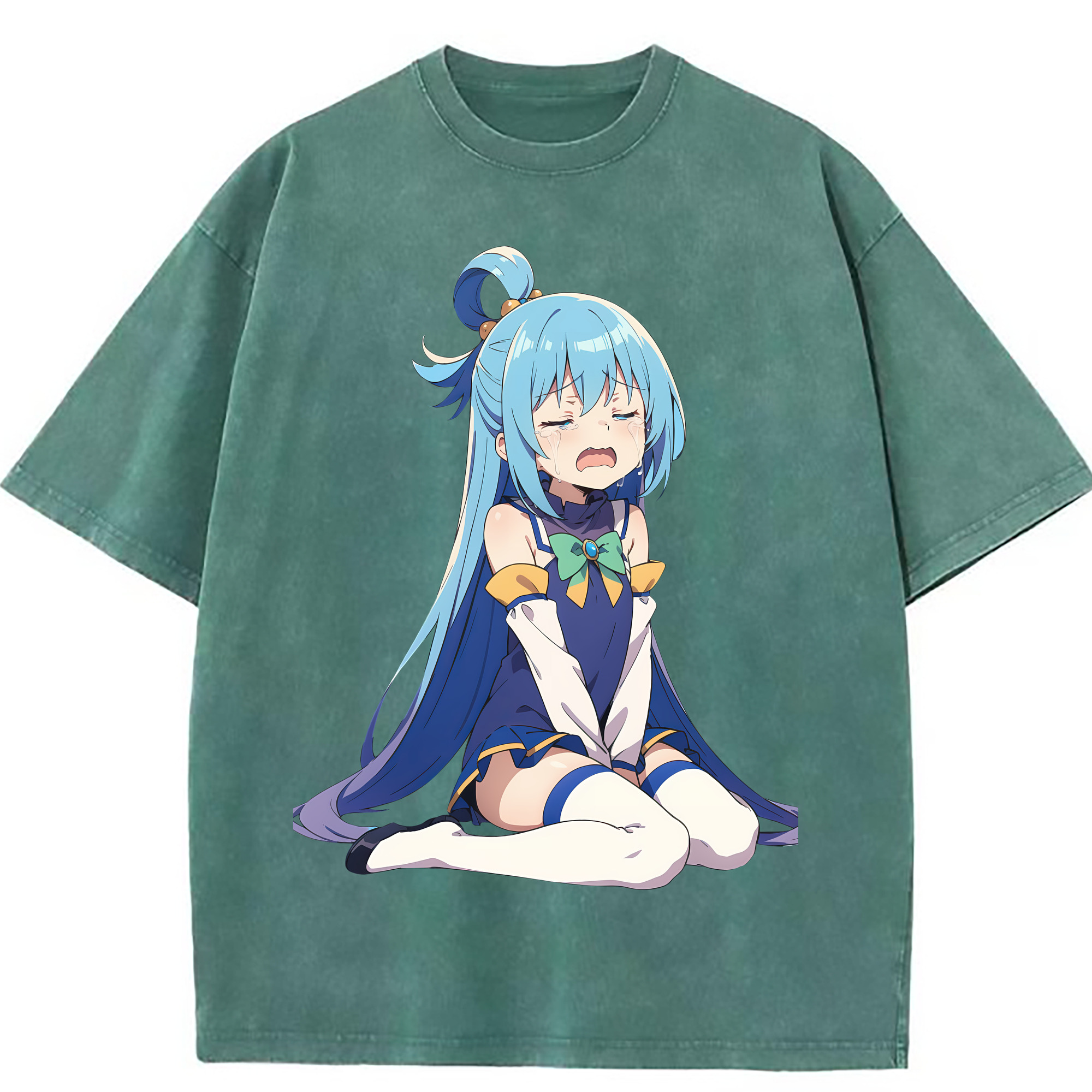 （画像用） 転スラ Regarding Reincarnated to Slime 綿100% ヴィンテージ風 半袖Tシャツ（フロントプリント）